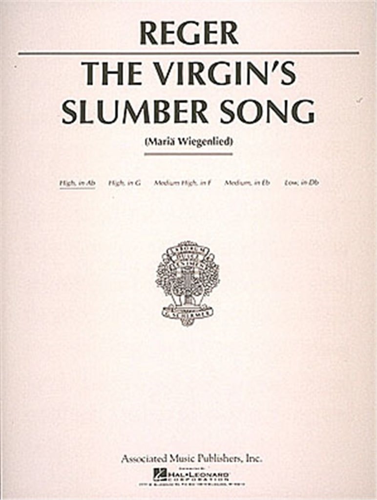 Virgin's Slumber Song - high voice